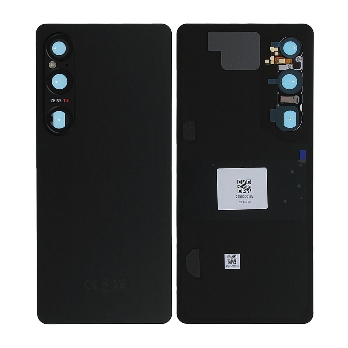 Sony Xperia 1 VI XQ-EC54 och XQ-EC72 Baksida - Svart