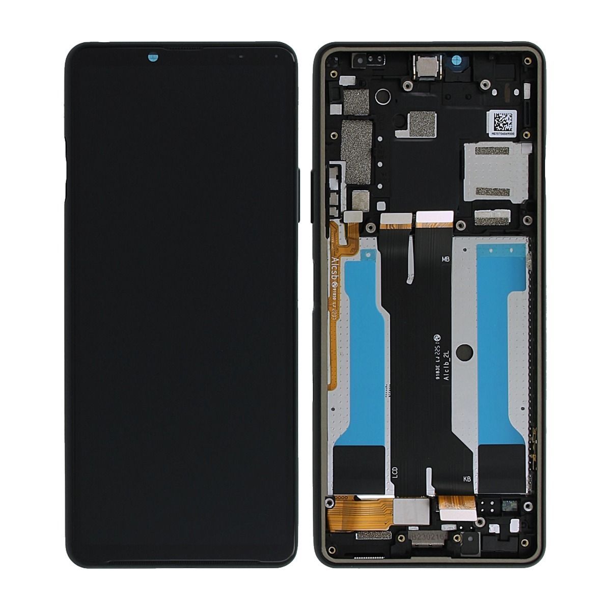 Sony Xperia 10 Iii Dual SIM (Xq-BT52) Display Unit Complete Black A5034092B