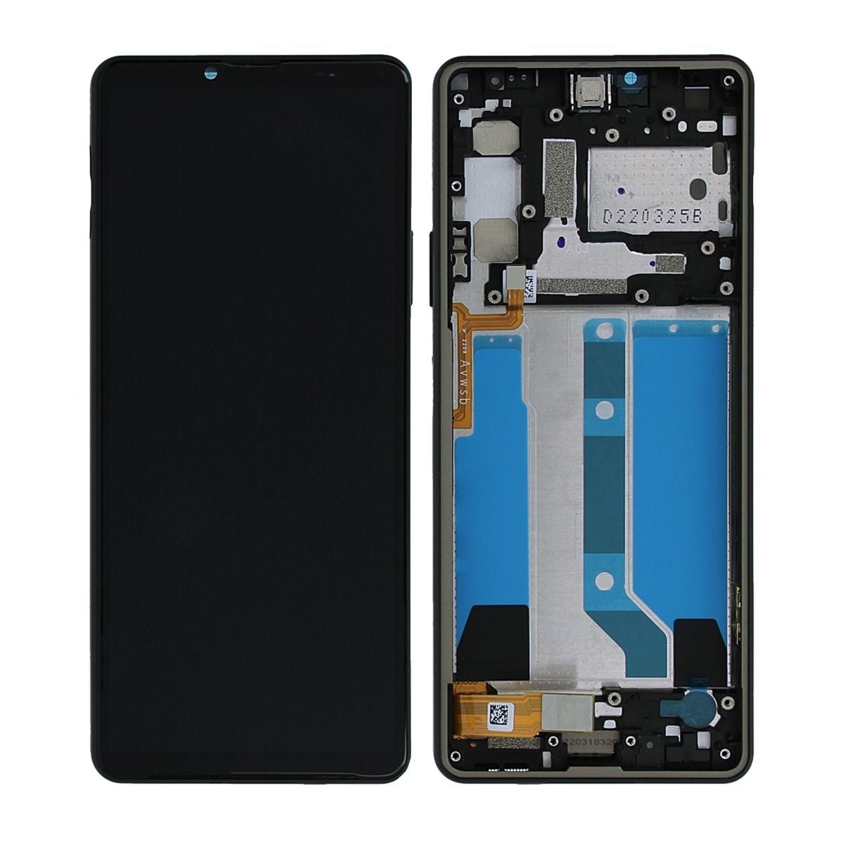 Sony Xperia 10 IV XQCC54 Display med LCD Skärm - Svart