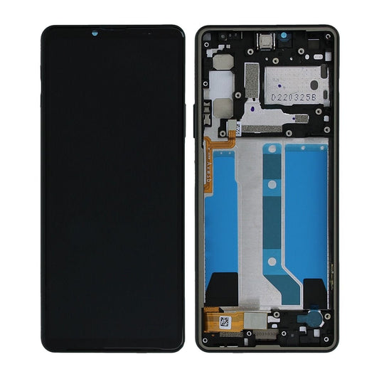 Sony Xperia 10 IV XQCC54 Display med LCD Skärm - Svart