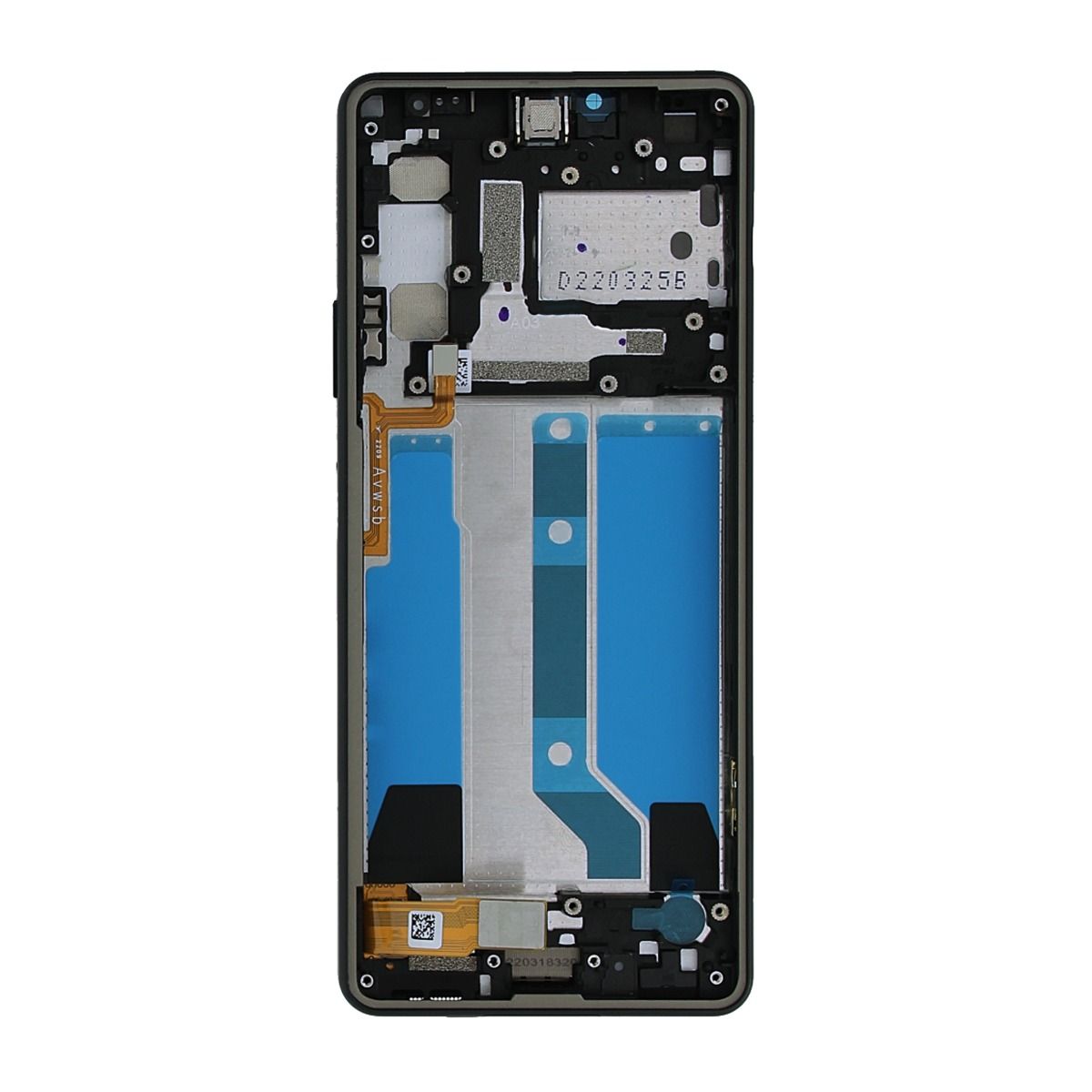 Sony Xperia 10 IV XQCC54 Display med LCD Skärm - Svart