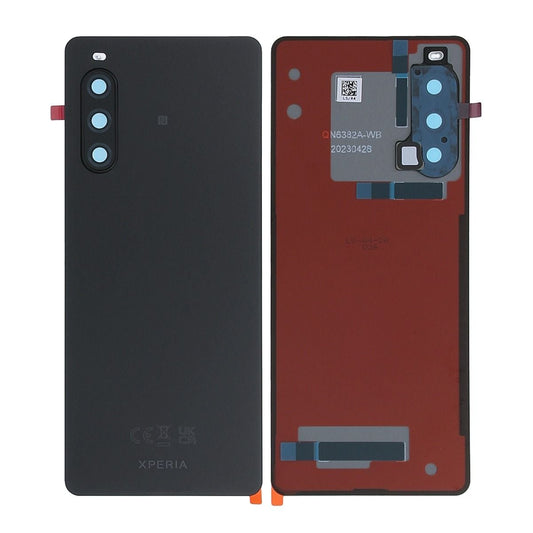 Sony Xperia 10 V XQ-DC54 Baksida - Svart