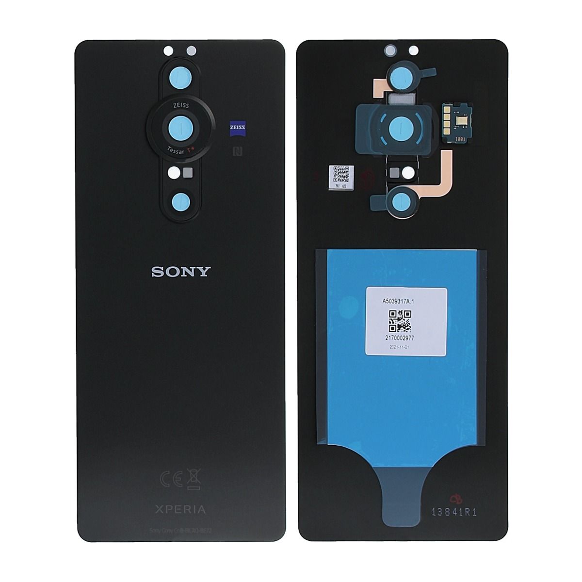 Sony Xperia Pro-I XQ-BE42 XQ-BE52 XQ-BE62 Baksida - Mattsvart