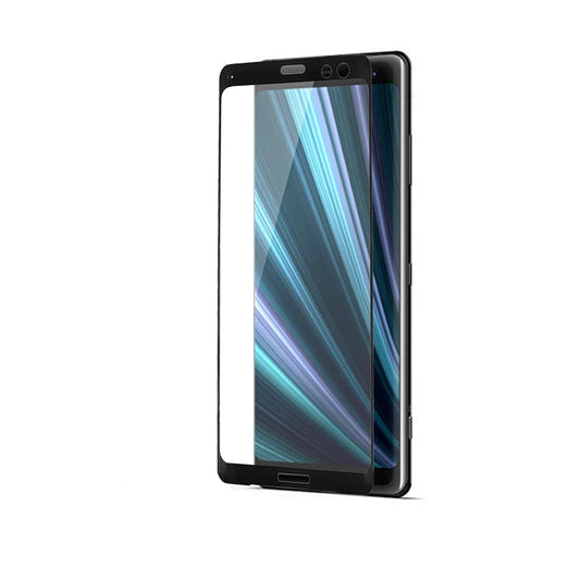 Screen Protector Sony Xperia XZ3 - Tempered Glass Black