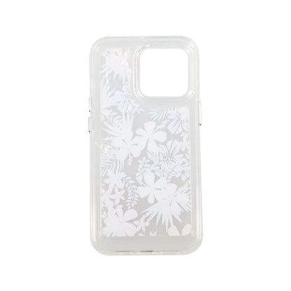 iPhone 14 Mobile Case with Motif - Red Flowers
