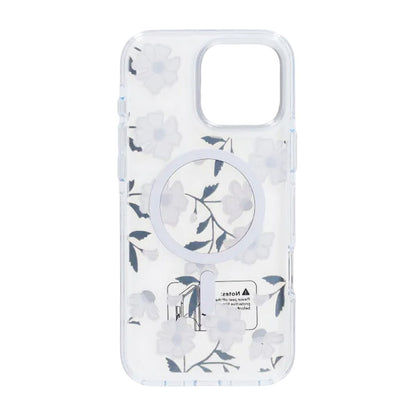 Skal Magsafe till iPhone 16 Pro Max - Transparent blommor och kvistar