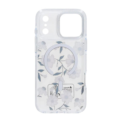 Skal Magsafe till iPhone 17 Pro - Transparent blommor och kvistar