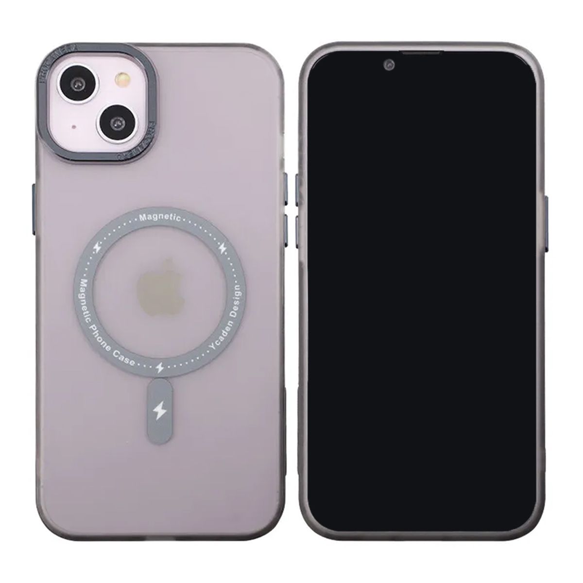 iPhone 14 Plus Mobilskal med MagSafe - Frostat Svart