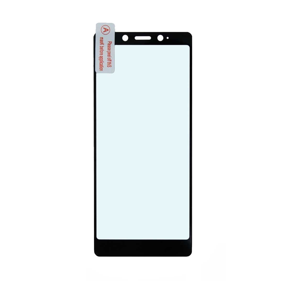 Skärmskydd Sony Xperia L3 - Härdat Glas Svart