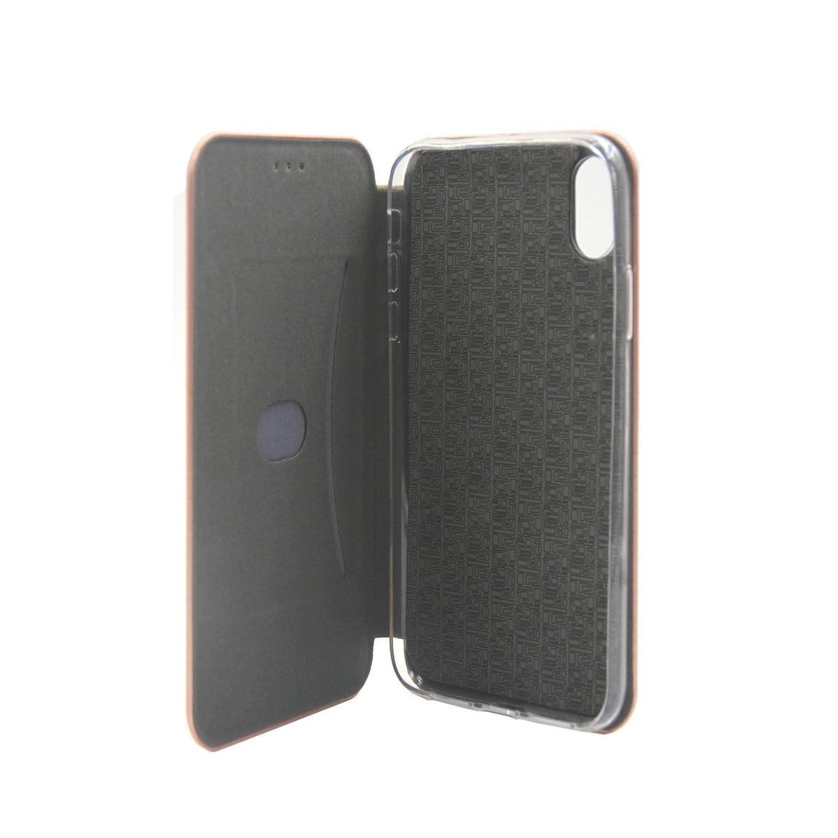 Mobilfodral med Stativ iPhone XS Max - Roséguld