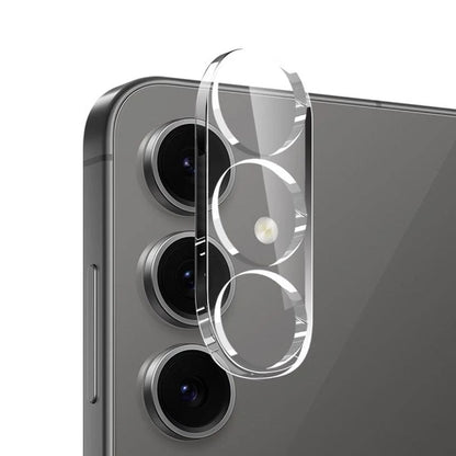 Transparent 3D Camera Glass Protector Samsung S25 Plus with packing