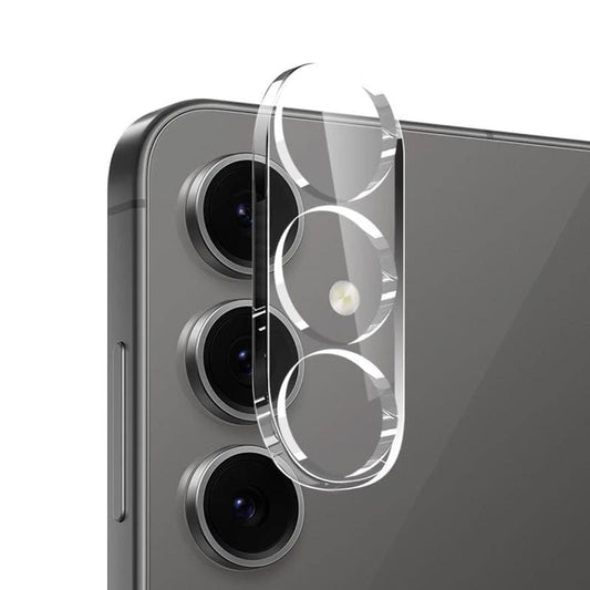 Transparent 3D Camera Glass Protector Samsung S25 Plus with packing