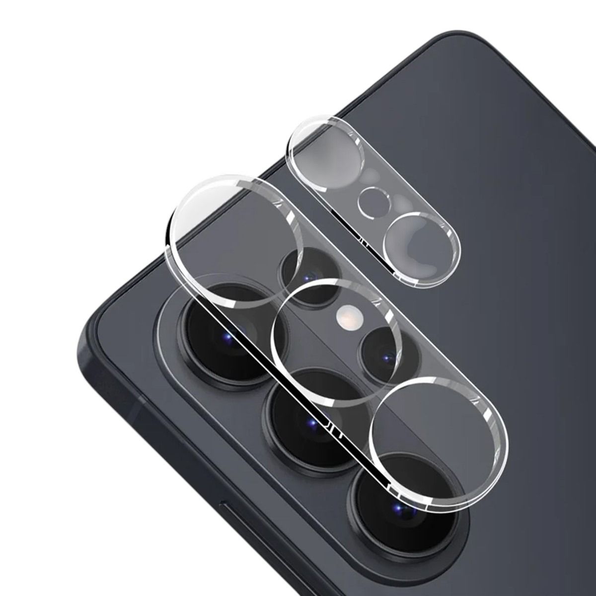 Transparent 3D Camera Glass Protector Samsung S26 Ultra with packing
