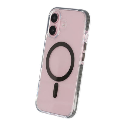 iPhone 16 Plus Mobilskal Magnet Dubbelskydd - Grå