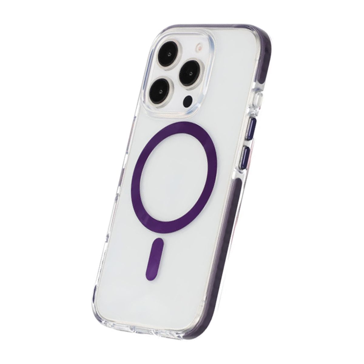iPhone 16 Pro Max Mobile Case Magnet Double Protection - Purple