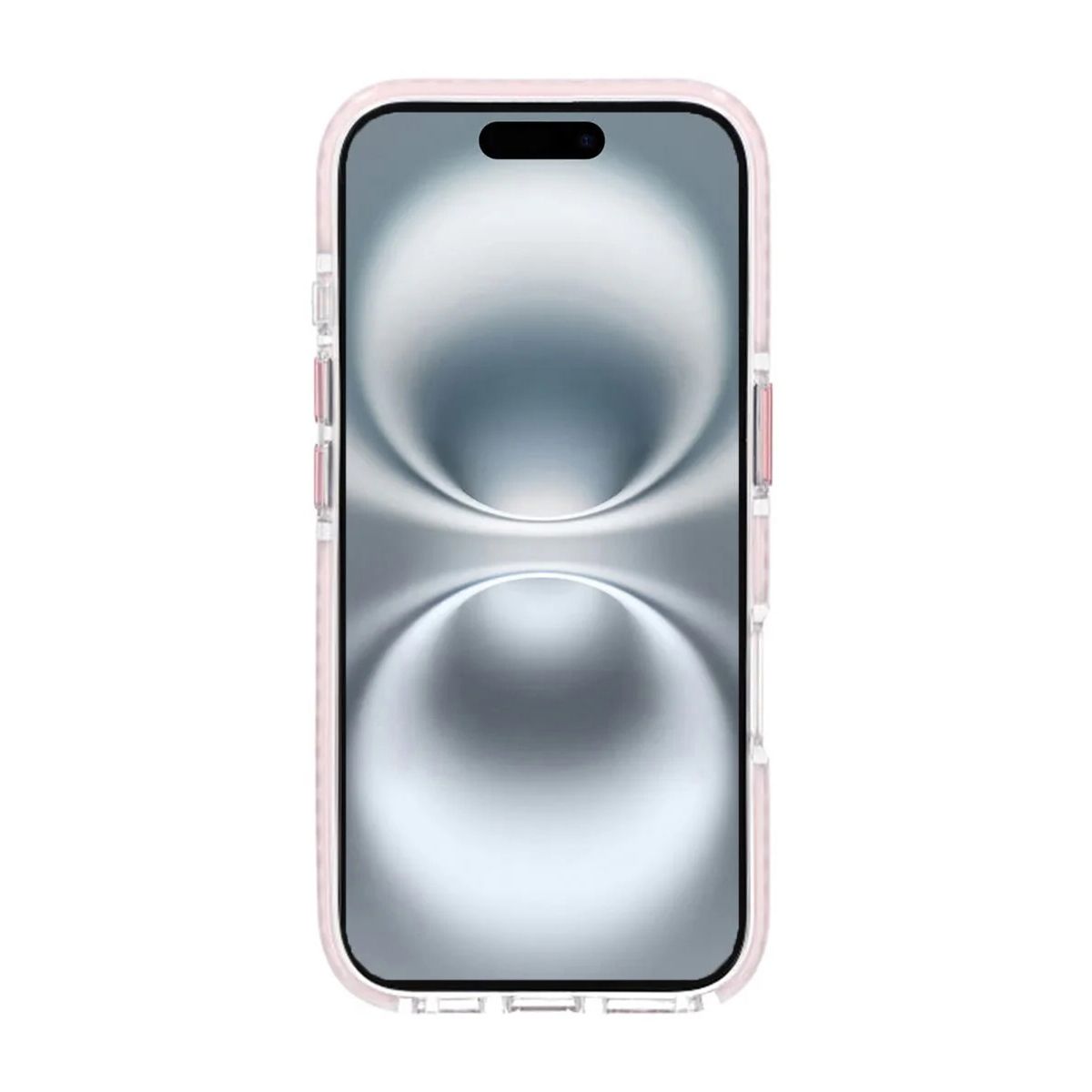 Transparent double-sided coated IMD magnetism case For iPhone 17 Air Pink