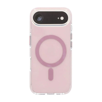 Transparent double-sided coated IMD magnetism case For iPhone 17 Air Pink