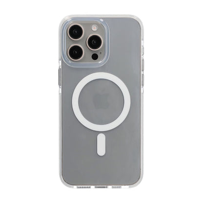iPhone 15 Pro Max Mobile Case Magnet Double Protection - White