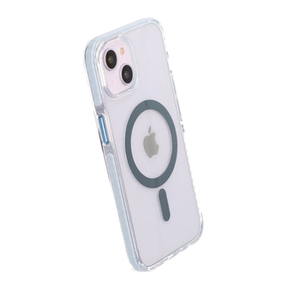 iPhone 13/14 Mobilskal Magnet Dubbelskydd - Blå