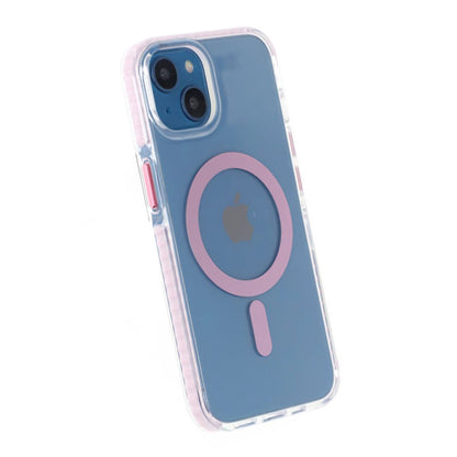 Mobile Case Magnet Double Protection for iPhone 13 and 14 - Pink