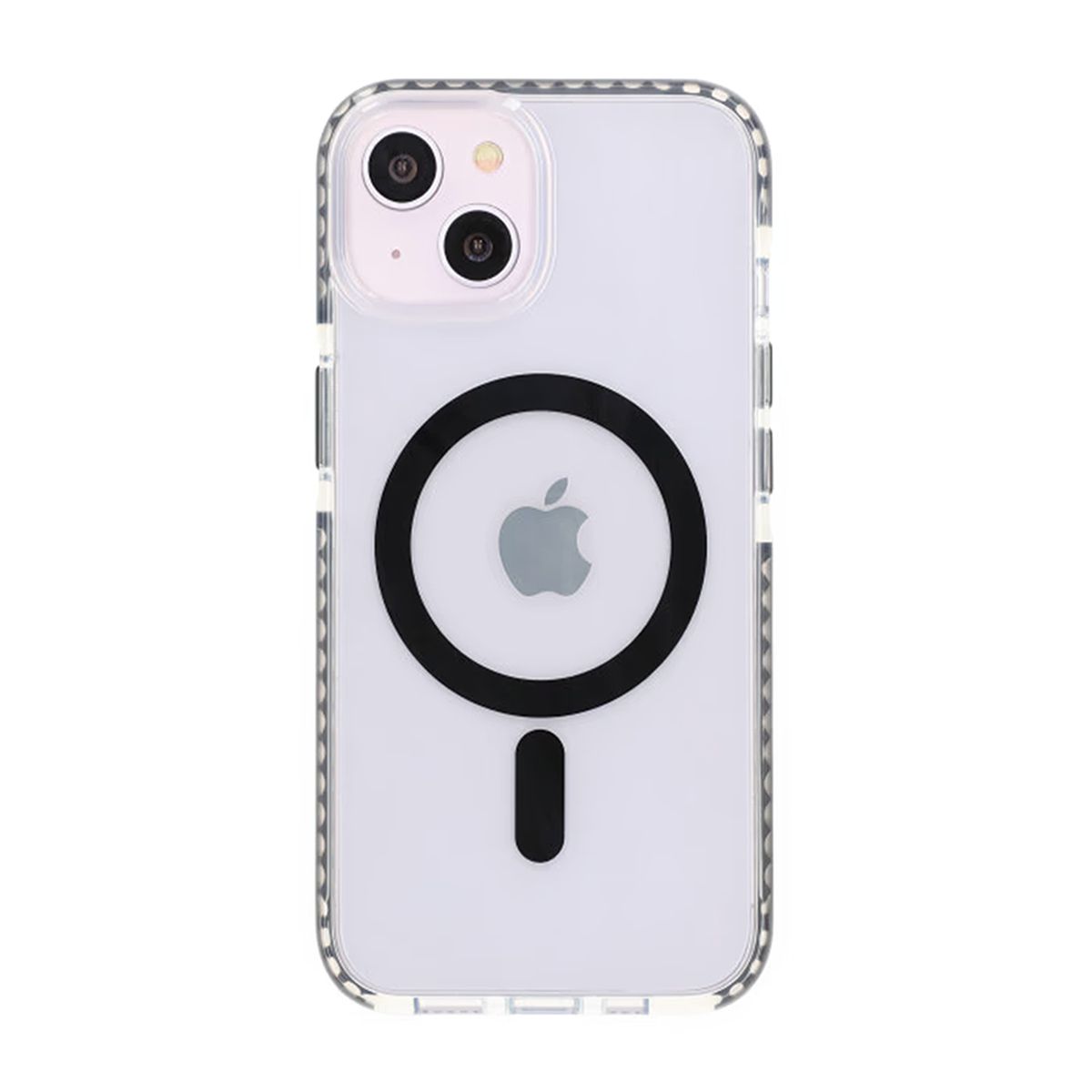 iPhone 13/14 Mobilskal Magnet Dubbelskydd - Svart