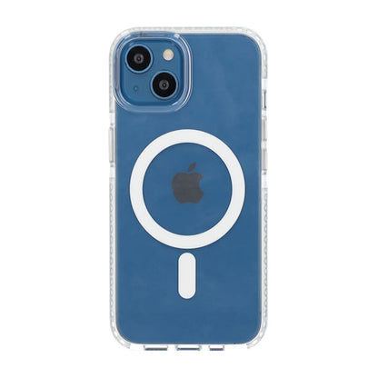 iPhone 13/14 Mobilskal Magnet Dubbelskydd - Vit