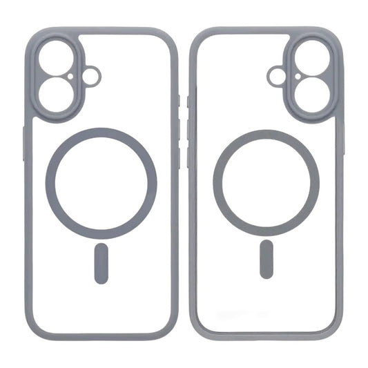 Skal för iPhone 17 med MagSafe & Kameraskydd med Grå