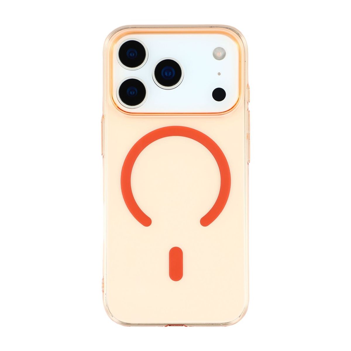 Ultratunt Mobilskal med Kameraskydd för iPhone 17 Pro - Orange