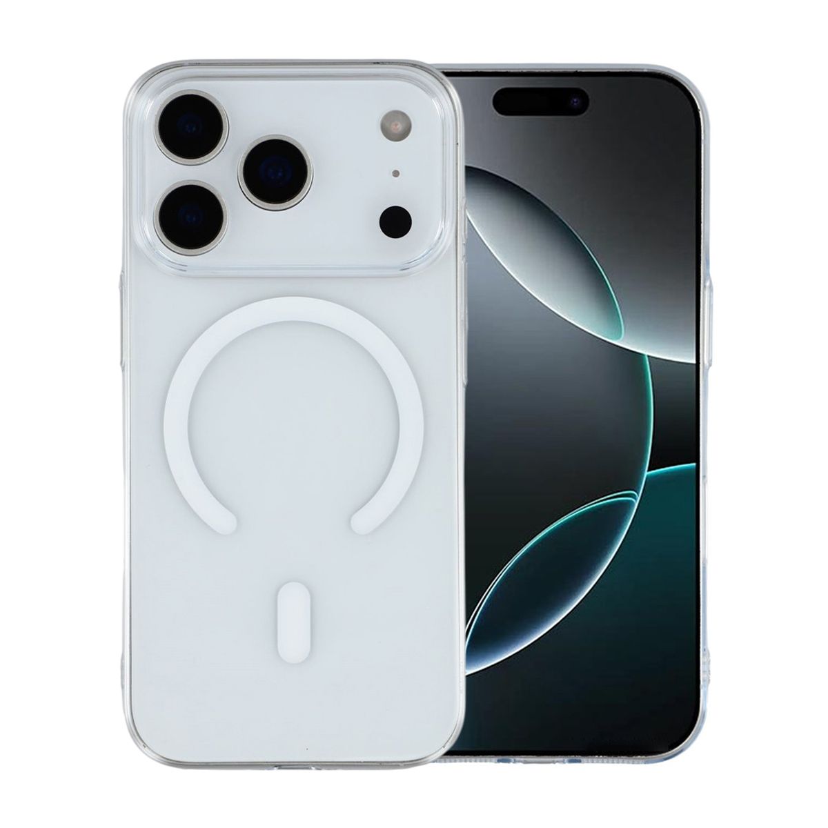 Ultratunt Mobilskal med Kameraskydd för iPhone 17 Pro - Transparent
