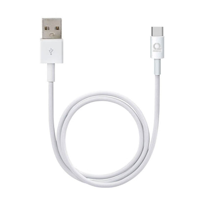USB-A to USB-C White, 1M3A, 18WPaper box with hanger