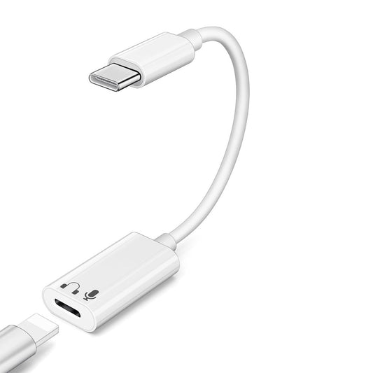 USB C To Lightning Headphone Adapter