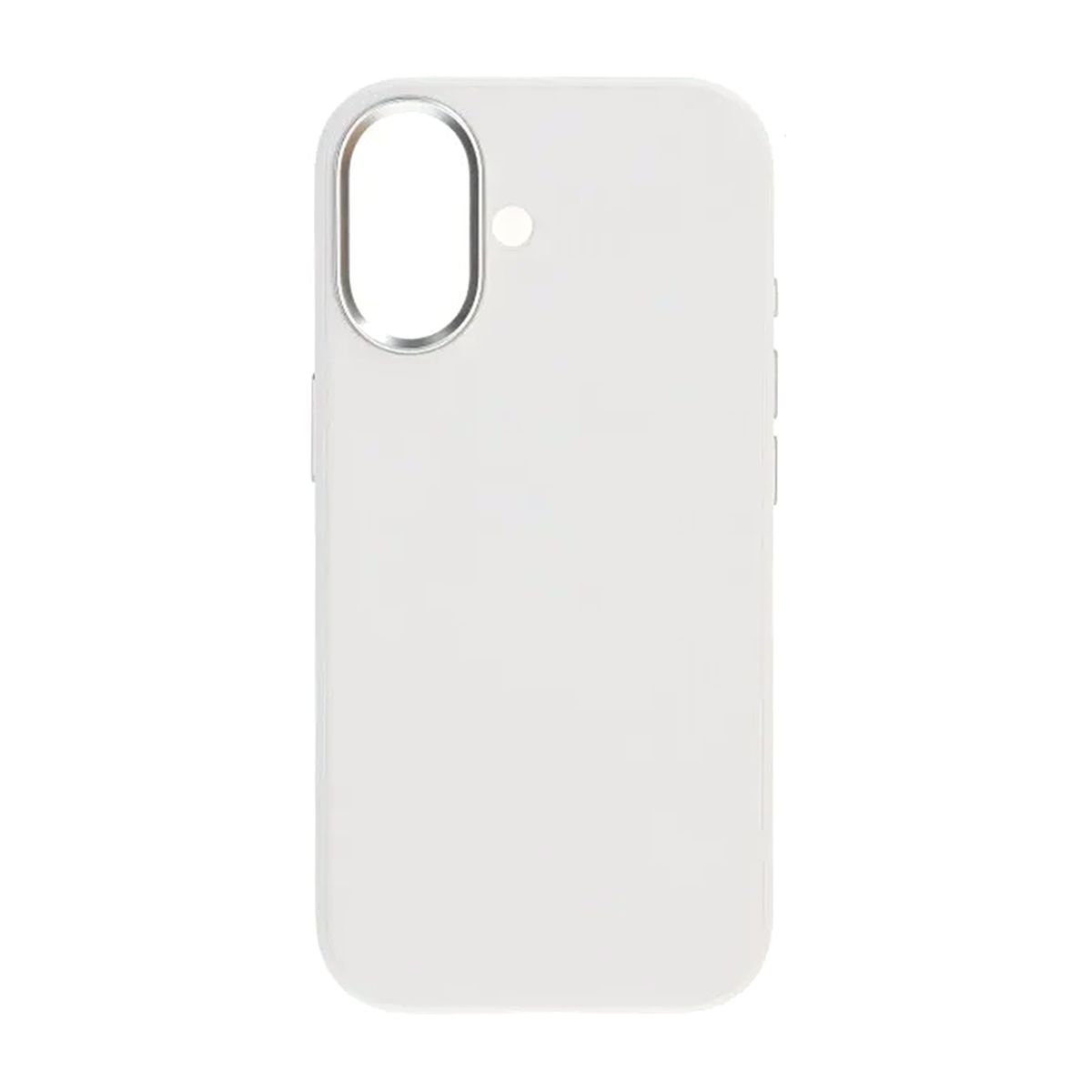 Mobilskal konstläder med Magsafe för iPhone 17 - Vit