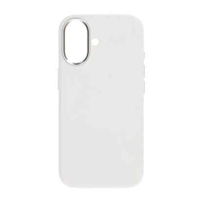 Mobilskal konstläder med Magsafe för iPhone 17 - Vit