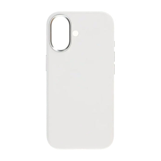 Mobilskal konstläder med Magsafe för iPhone 17 - Vit