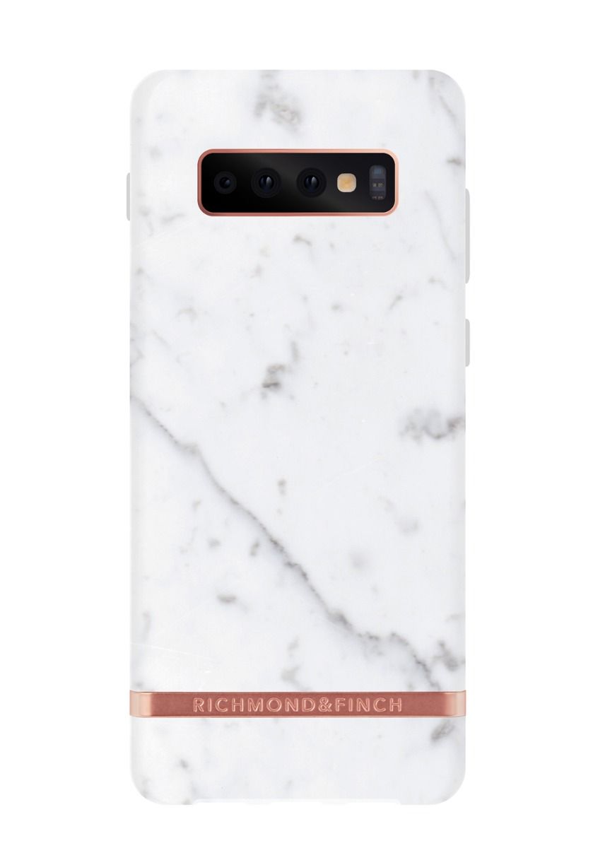 Richmond and Finch White Marble Galaxy S10e
