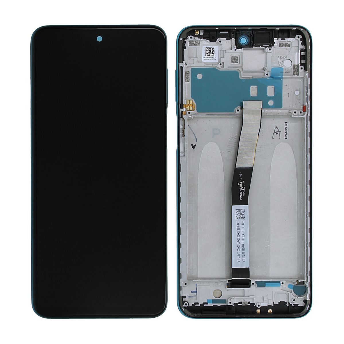 Xiaomi Redmi Note 9 Pro Skärm med LCD Display Original - Grön
