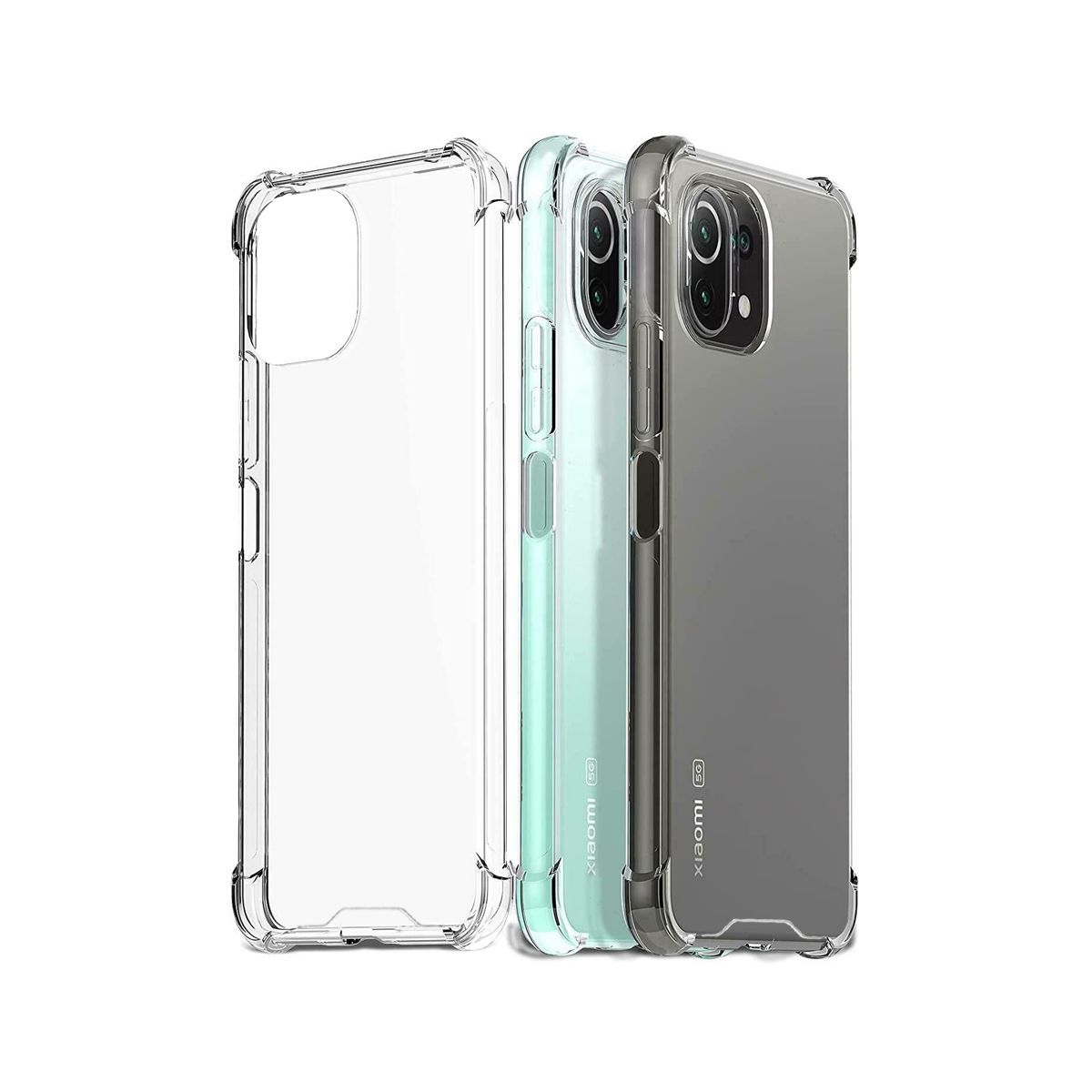 Stöttåligt Mobilskal Xiaomi Mi 11 Lite 5G - Transparent