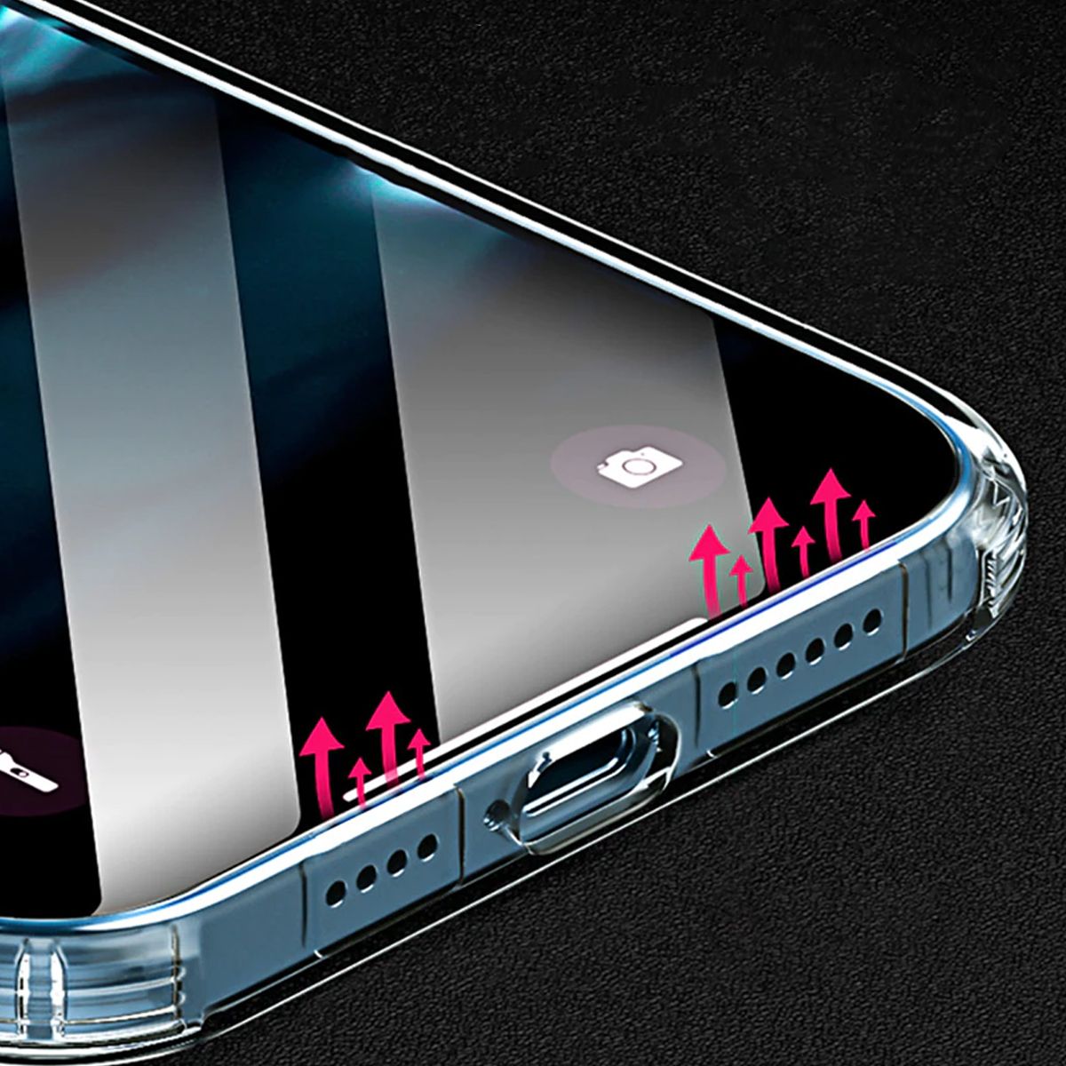 Stöttåligt Mobilskal Xiaomi Mi 11 - Transparent