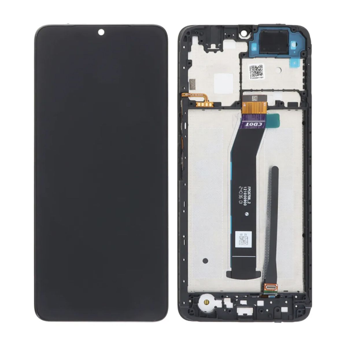 Xiaomi Redmi A3 2024 Skärm med LCD Display Original - Svart