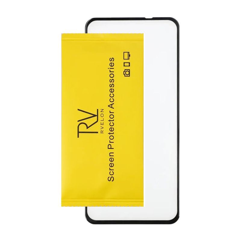 Skärmskydd Xiaomi Redmi Note 11/11S - 3D Härdat Glas - Svart Bulk