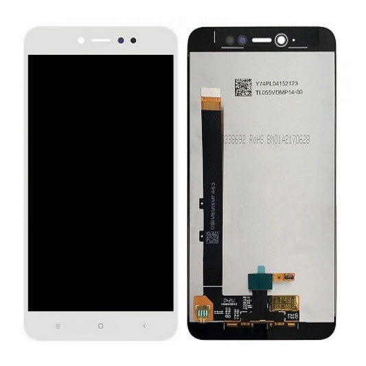 Xiaomi Redmi Note 5A Prime Skärm med LCD Display - Vit