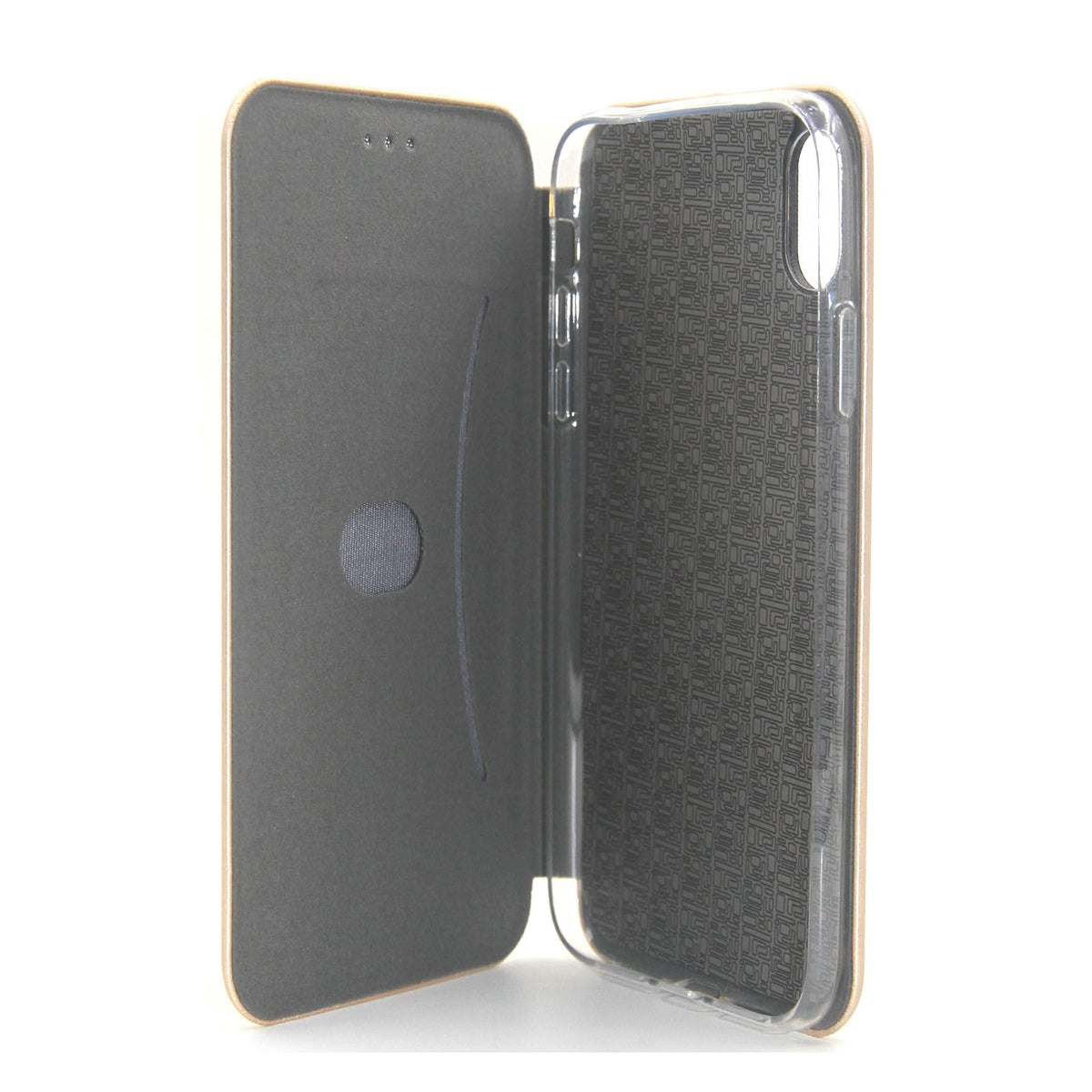 Mobile case with Stand iPhone XR - Gold