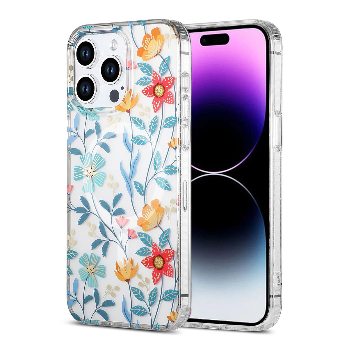 iPhone 14 Pro Max Case MagSafe - Flowers & Twig
