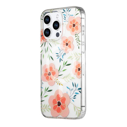 iPhone 14 Pro Max Case MagSafe - Flowers Pink